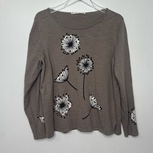 Mansted Cotton Dandelion Graphic Sweater XL